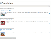 Tablet Screenshot of lifeathebeach.blogspot.com