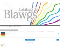 Tablet Screenshot of catalogodeblawg.blogspot.com