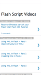 Mobile Screenshot of flashscriptvideos.blogspot.com