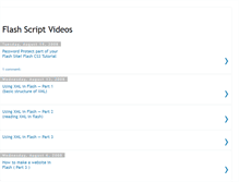 Tablet Screenshot of flashscriptvideos.blogspot.com