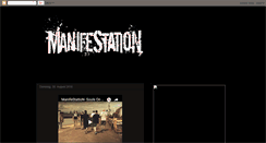 Desktop Screenshot of manifestation-music.blogspot.com