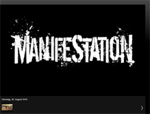 Tablet Screenshot of manifestation-music.blogspot.com