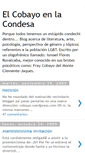 Mobile Screenshot of cobayocondechi.blogspot.com