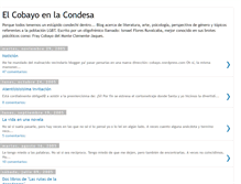 Tablet Screenshot of cobayocondechi.blogspot.com