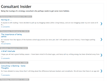 Tablet Screenshot of consultantinsider.blogspot.com