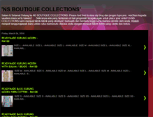 Tablet Screenshot of nscollections.blogspot.com