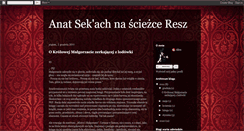 Desktop Screenshot of driada-jesodycznie.blogspot.com