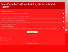 Tablet Screenshot of comisionmujerumatmun.blogspot.com