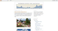 Desktop Screenshot of bobbiesriderockies.blogspot.com