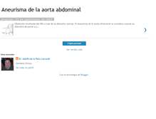 Tablet Screenshot of aneurismadeaortaabdominal.blogspot.com