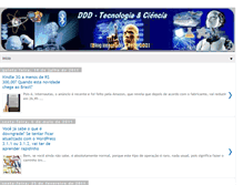 Tablet Screenshot of dddtecnologia.blogspot.com