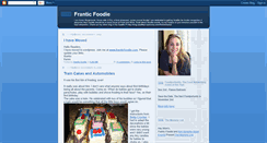Desktop Screenshot of franticfoodie.blogspot.com