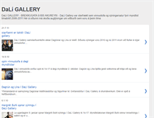 Tablet Screenshot of daligallery.blogspot.com