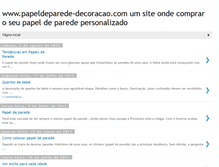 Tablet Screenshot of papeldeparedeedecoracao.blogspot.com