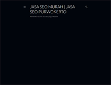 Tablet Screenshot of jasaseopurwokerto.blogspot.com