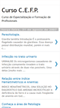 Mobile Screenshot of cursoprofissionalizantecefp.blogspot.com