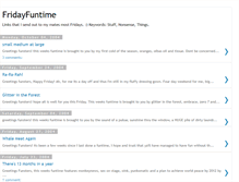 Tablet Screenshot of fridayfuntime.blogspot.com