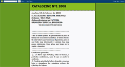 Desktop Screenshot of catalozine2008.blogspot.com