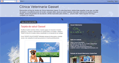 Desktop Screenshot of gassetveterinarios.blogspot.com