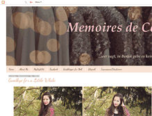 Tablet Screenshot of memoiresdecouture.blogspot.com