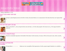 Tablet Screenshot of happyandhealthychildren.blogspot.com