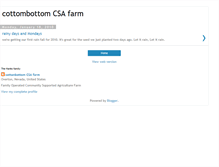 Tablet Screenshot of cottonbottomfarm.blogspot.com