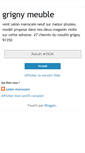Mobile Screenshot of grignymeuble.blogspot.com