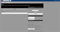 Desktop Screenshot of cunylaw.blogspot.com