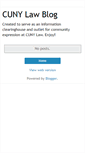 Mobile Screenshot of cunylaw.blogspot.com