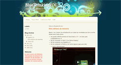 Desktop Screenshot of bluethinkingyou.blogspot.com
