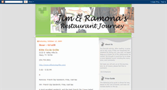 Desktop Screenshot of jimramonasrestaurantjourney.blogspot.com