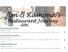 Tablet Screenshot of jimramonasrestaurantjourney.blogspot.com