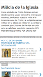 Mobile Screenshot of milicia-dela-iglesia.blogspot.com