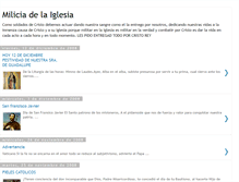 Tablet Screenshot of milicia-dela-iglesia.blogspot.com