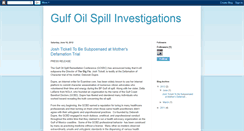 Desktop Screenshot of investigatethegulf.blogspot.com