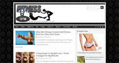 Desktop Screenshot of fitnessingym.blogspot.com