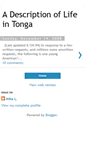 Mobile Screenshot of lifeintonga.blogspot.com