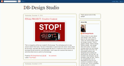 Desktop Screenshot of db-designstudio.blogspot.com