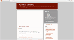 Desktop Screenshot of japanrealestate.blogspot.com