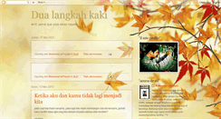 Desktop Screenshot of dualangkahkaki.blogspot.com