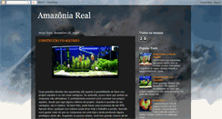 Desktop Screenshot of amazoniareal.blogspot.com