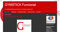 Desktop Screenshot of gymstickfuncional.blogspot.com