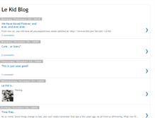 Tablet Screenshot of lekidblog.blogspot.com