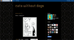 Desktop Screenshot of catswithoutdogs.blogspot.com