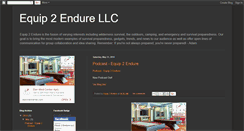 Desktop Screenshot of equip2endure.blogspot.com