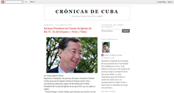 Desktop Screenshot of cronicas-de-cuba.blogspot.com