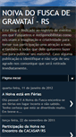 Mobile Screenshot of noivadofuscadegravatai.blogspot.com