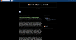 Desktop Screenshot of jbobbybrustabust.blogspot.com