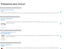 Tablet Screenshot of cancunmexico.blogspot.com