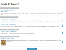 Tablet Screenshot of cradle-of-rome-2.blogspot.com